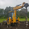 Экскаватор-погрузчик JCB (ямобур ø300)